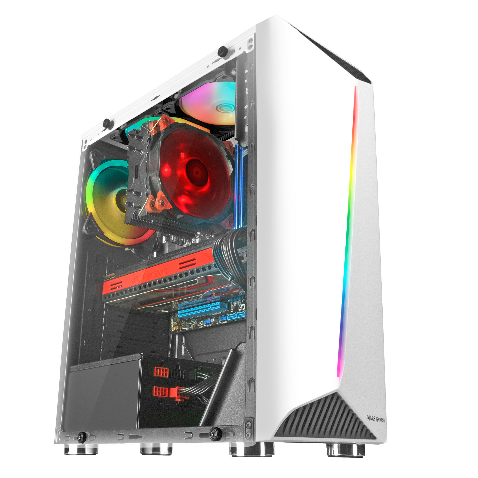 Пк mars. Mars Gaming корпус. MARSGAMING MCKW Gaming ATX PC Case, Triple Stripe led, 12 cm Fan, White. Mars Gaming MKW Gaming ATX PC Case, Triple Stripe led, 12 cm Fan, White.