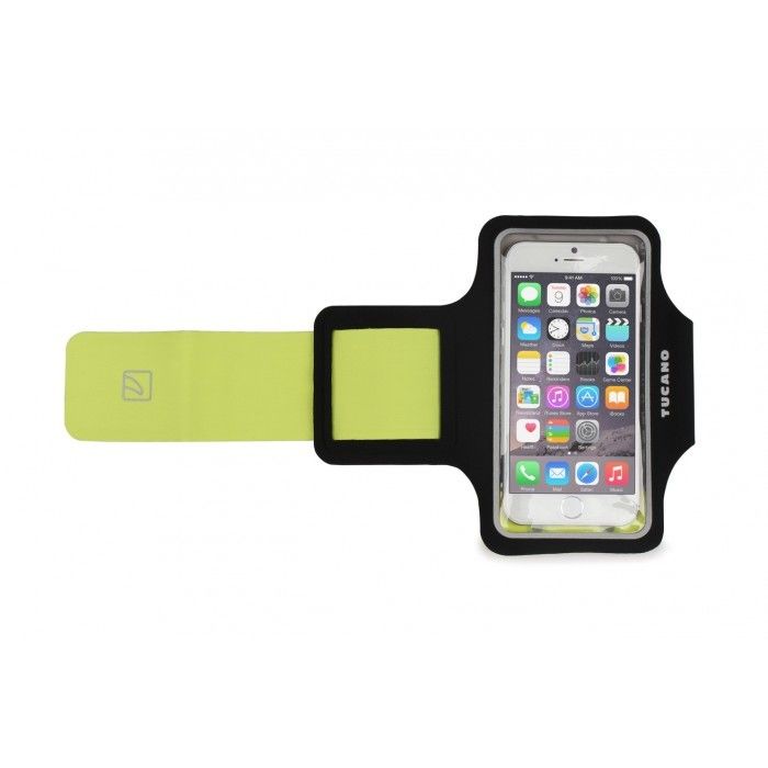 Tucano - Armband Sporty 5'' (black/acid green) | Novo