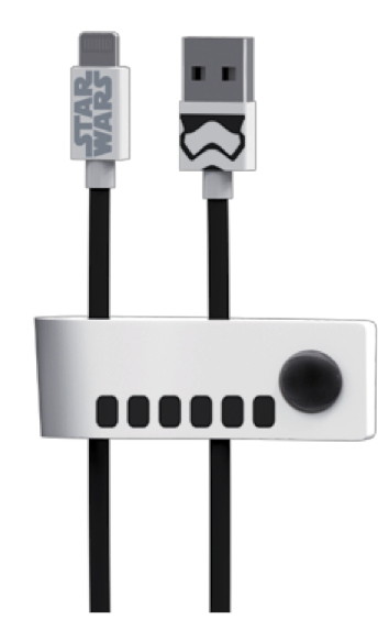 Cabo USB-lightning Star Wars (stormtrooper)