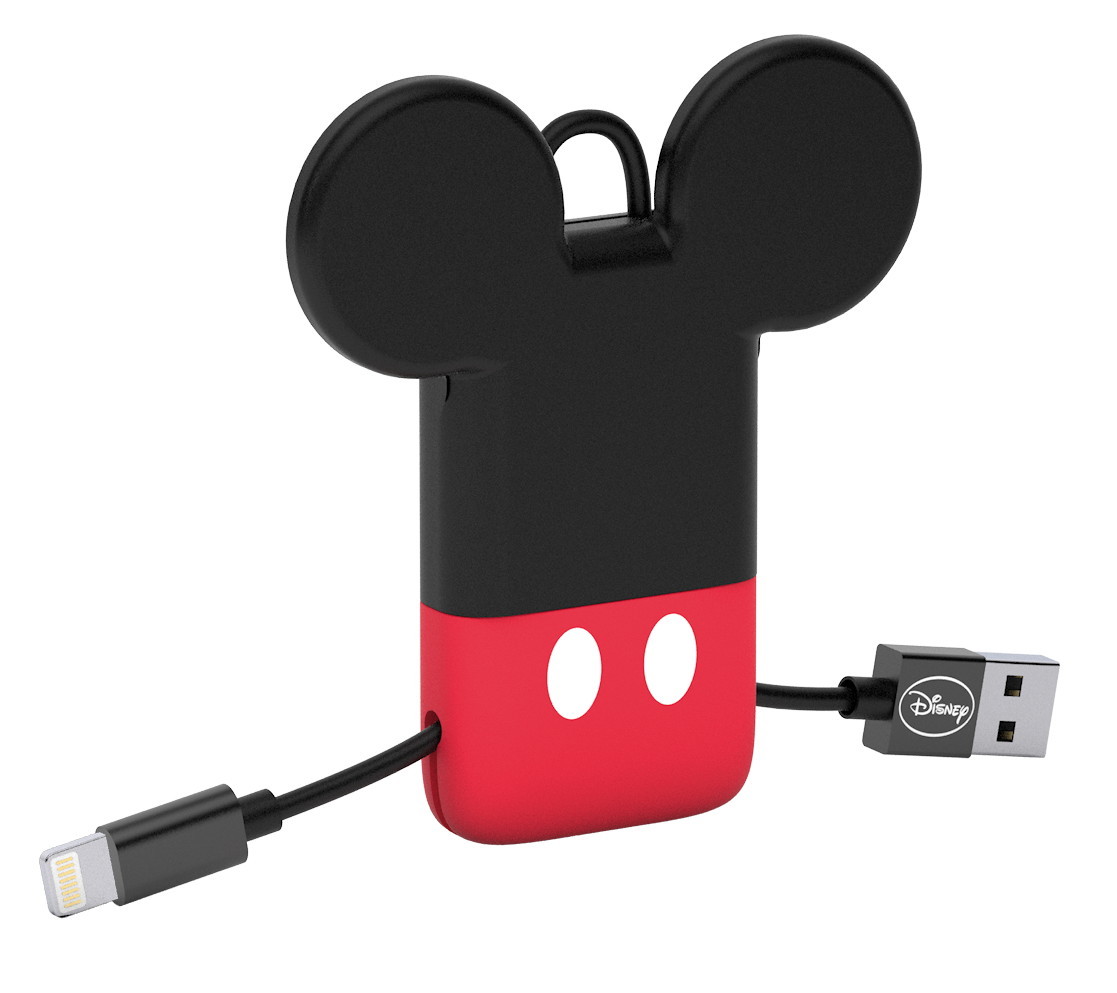 Cabo keyline USB-lightning Disney (mickey)