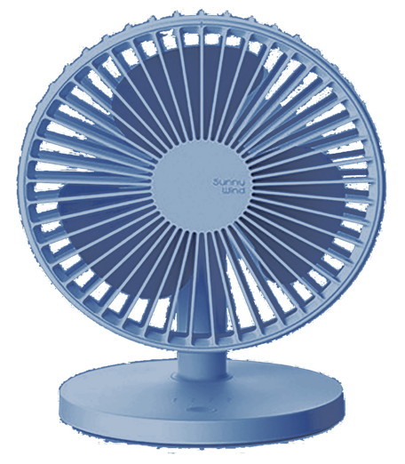 Desk Fan (blue)