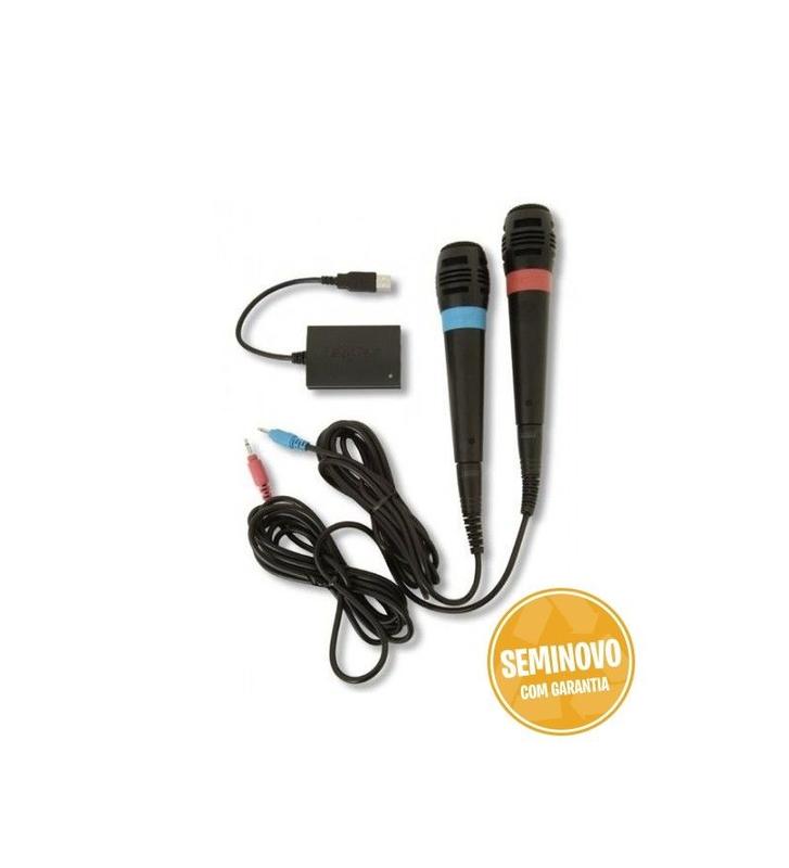 Microfones Singstar Com Fio | PS2 / PS3 | Usado