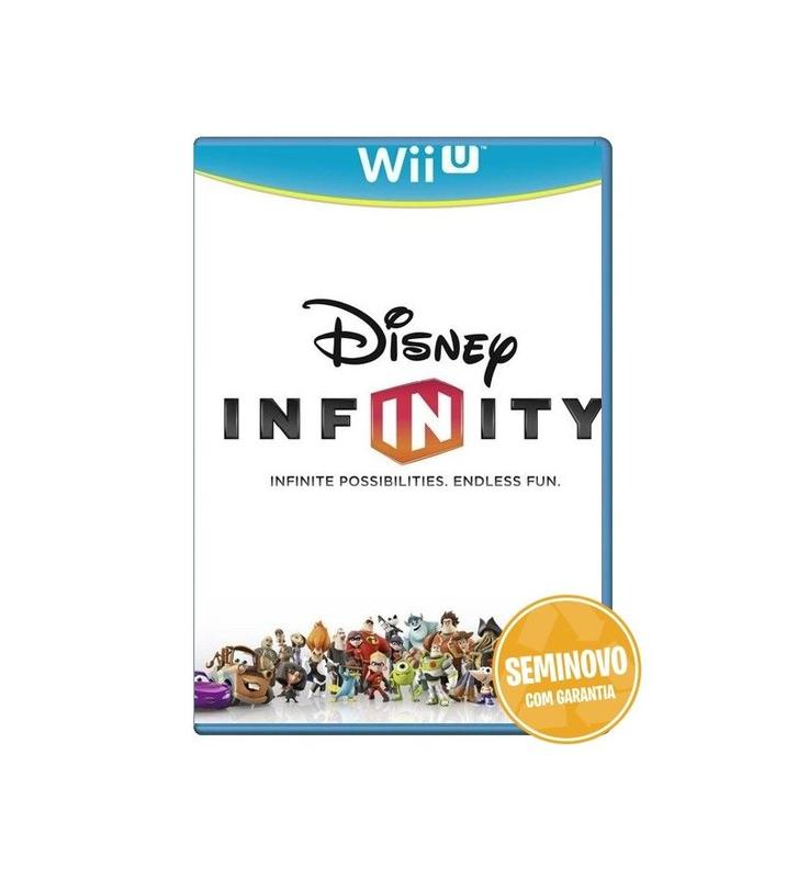 Disney Infinity (Base + Bonecos) | WiiU | Usado