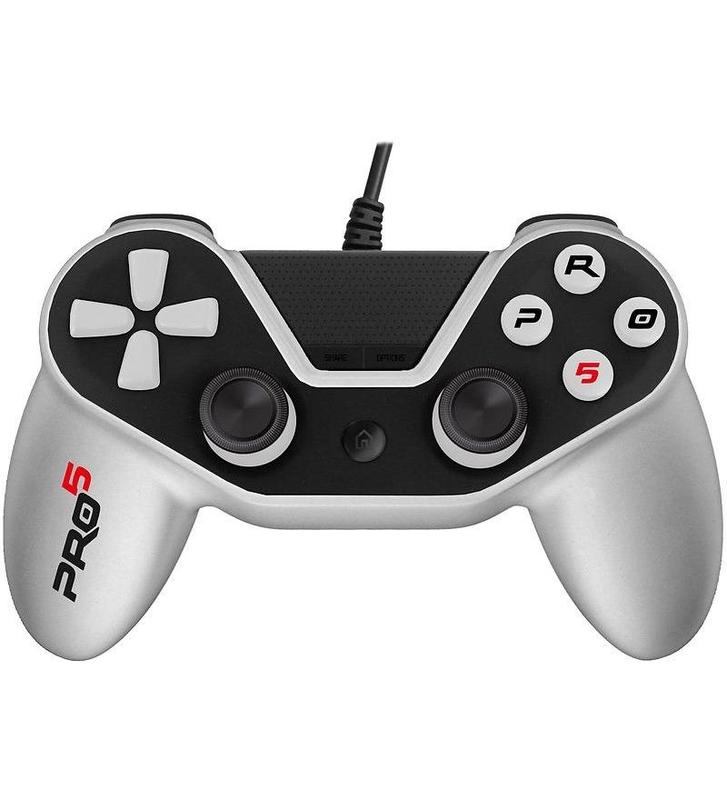Pro5 Black & White Controller Subsonic | PS4 | Novo